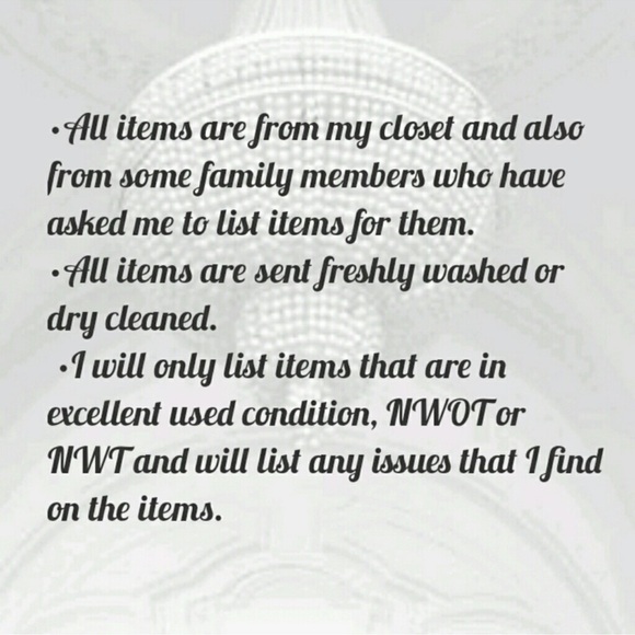 All Clothing Is NWT, NWOT, or Excellent Used Condition - Picture 3 of 3